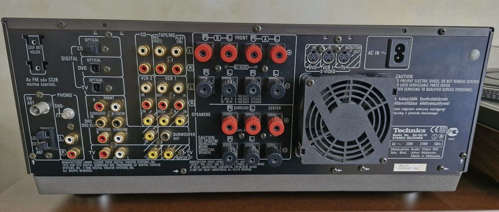 Technics SA DA 10 , Yamaha CR-240