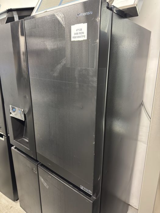 Frigider Side by Side Hisense RS818N4TFE cu factura si garantie 12 luni
