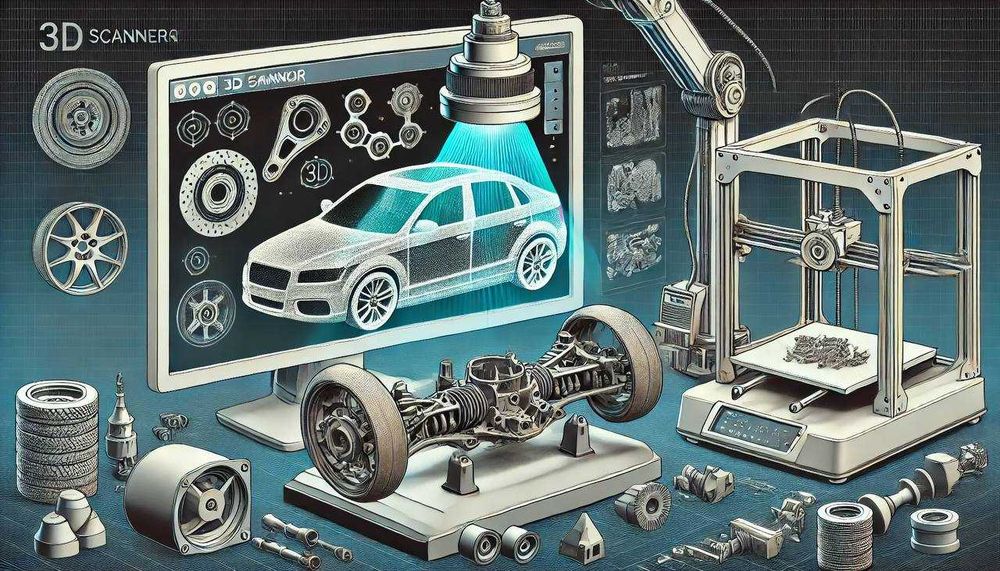 3D Printer va 3D Skaner xizmatlari!