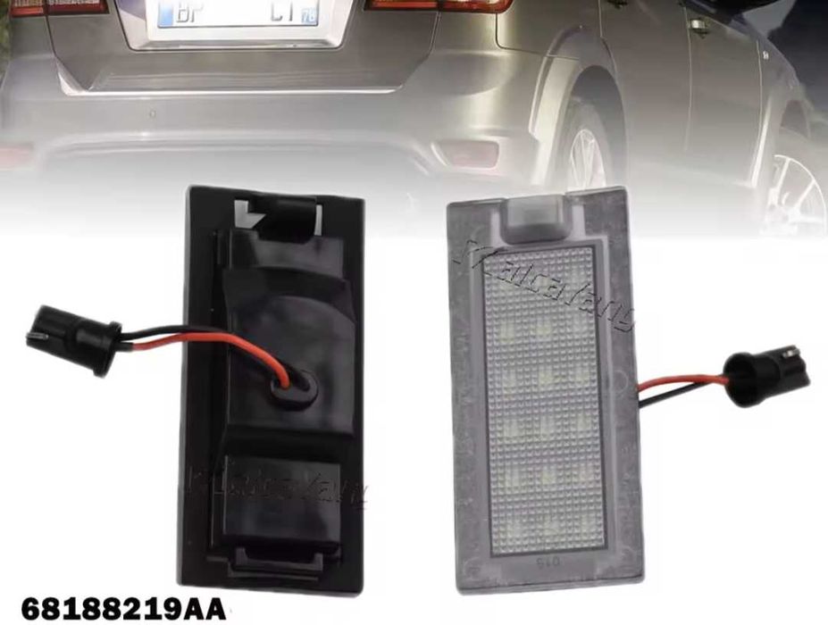 ЛЕД плафони за задния регистрационен номер за Dodge Journey JC CUV подсветка светлини LED табела Додж