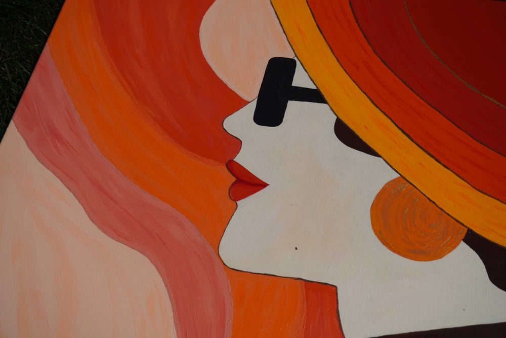 Tablou ,,Lady in wainting"