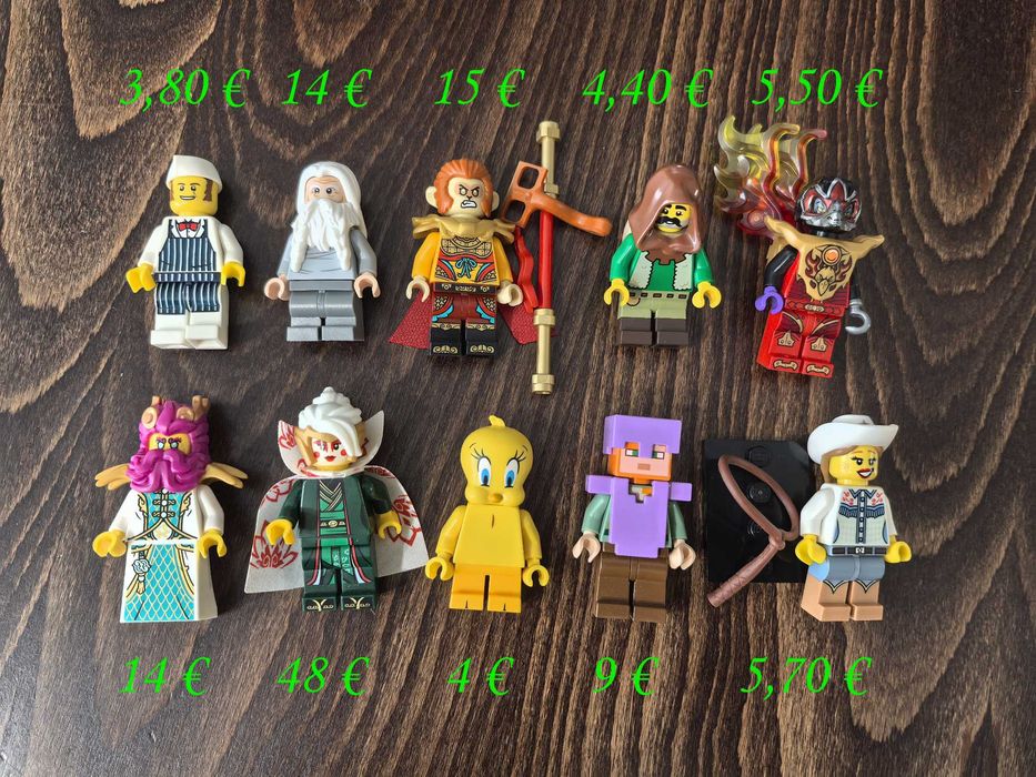 LEGO минифигурки рицари пирати нинджаго космос колекционерски стар уорс уестърн фортнайт властелинът на пръстените други