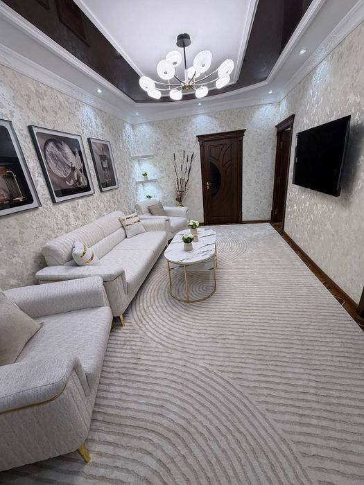 ^52м² Балкон:2х6‼️2/1/4 Евроремонт укомплектована квартира Чиланзар-21