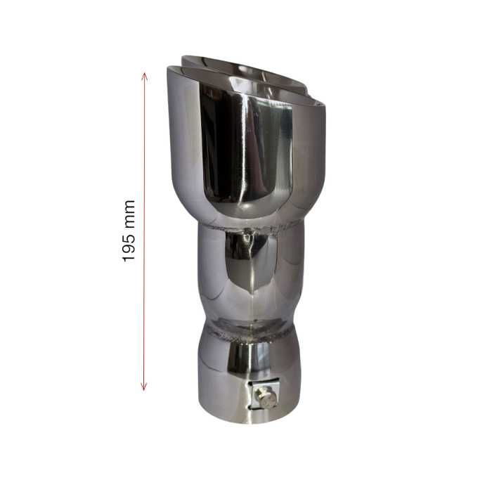 Накрайник ауспух 348 входа-60мм изхода-160/75мм