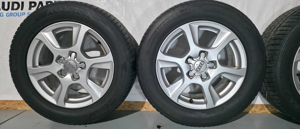 Jante aliaj Audi A4 B8 225/55/16 anvelope de iarna