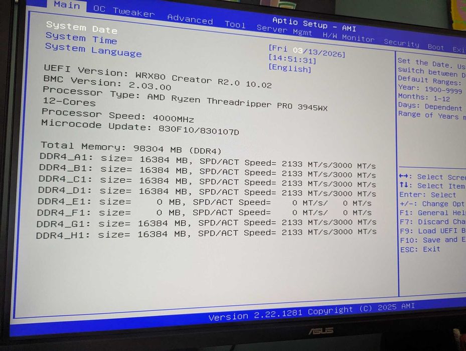 AMD Threadripper PRO 3945WX