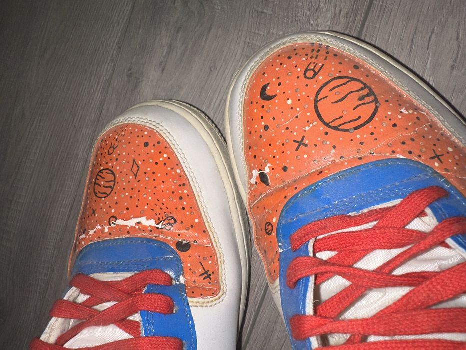 Adidasi Nike Air Force 1 High Custom