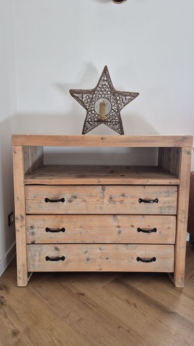 Рустик шкаф/скрин от масивно дърво – 100/60/90