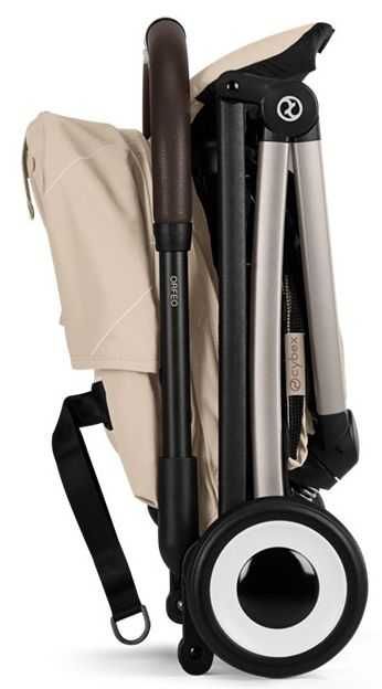 Cărucior Orfeo TPE Almond Beige 2026 Cybex Gold Set Complet