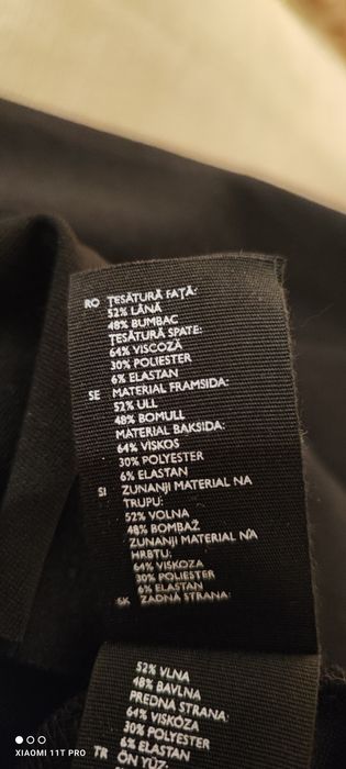 Rochie sarafan COS, lana