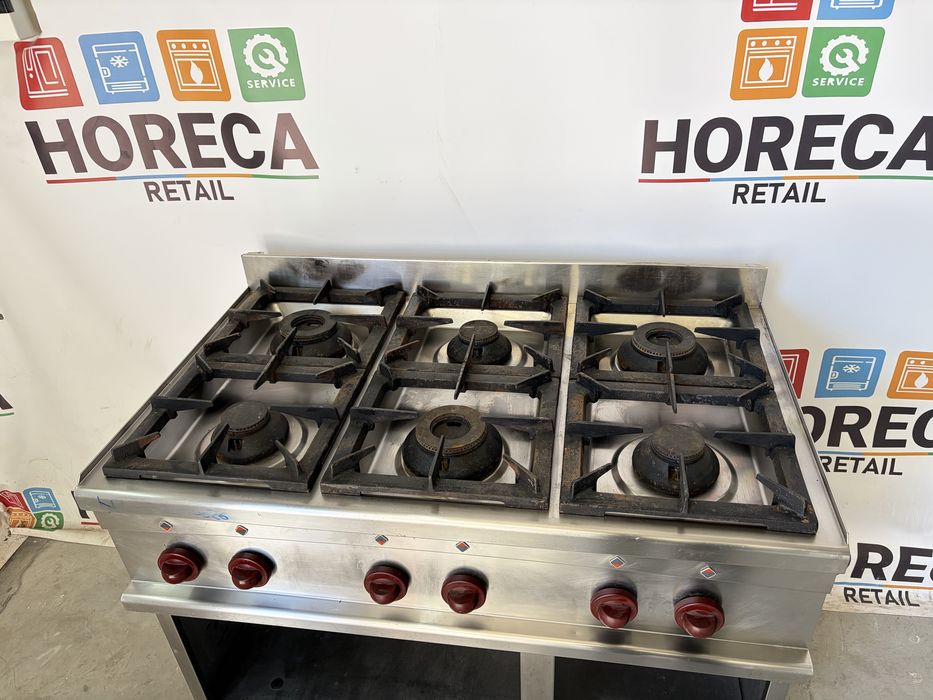 Aragaz profesional 6 ochiuri linia 700