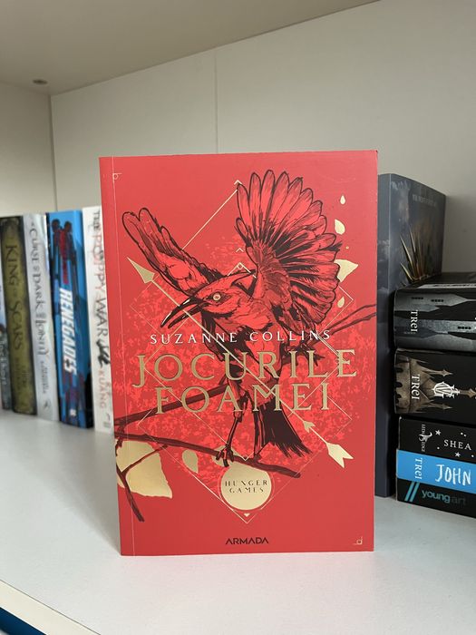 Set Jocurile Foamei cu poster de Suzanne Collins