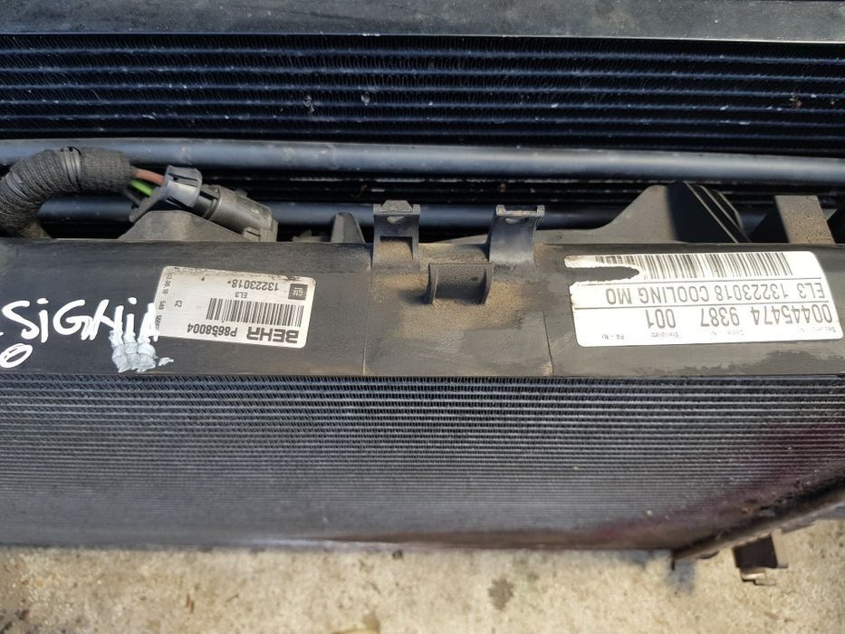 Radiator apa,climă, termocupla opel insignia,mot 2.0cdti ,2008-2012