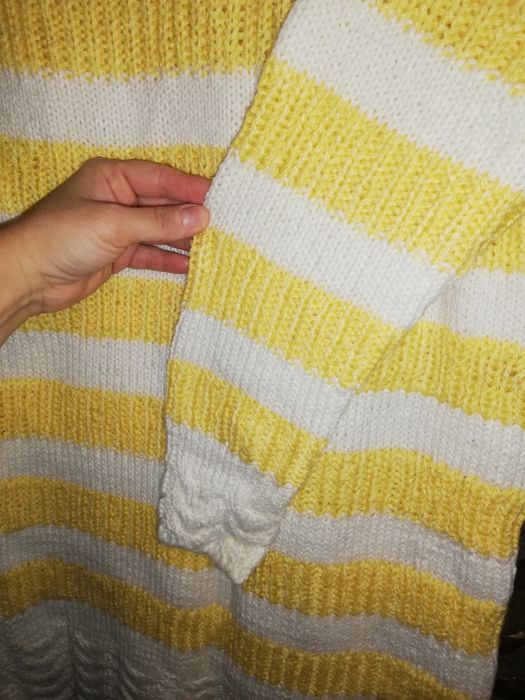 Ръчно плетена блуза