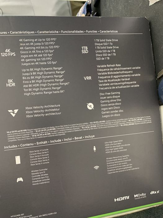 Consola Gaming Xbox series X 1Tb sigilata