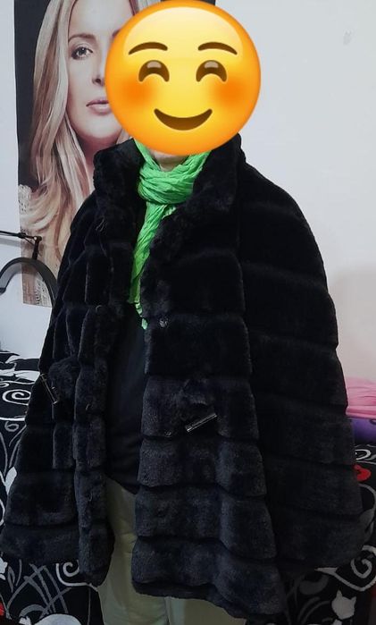 Накидка из искусственного меха