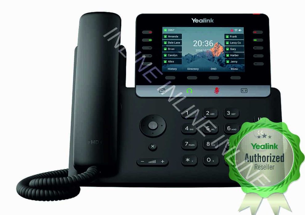 IP телефон Yealink SIP-T74U (форма оплаты-любая, гарантия 1 год)