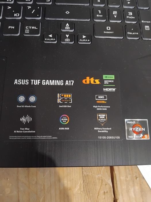 Ноутбук ASUS новый