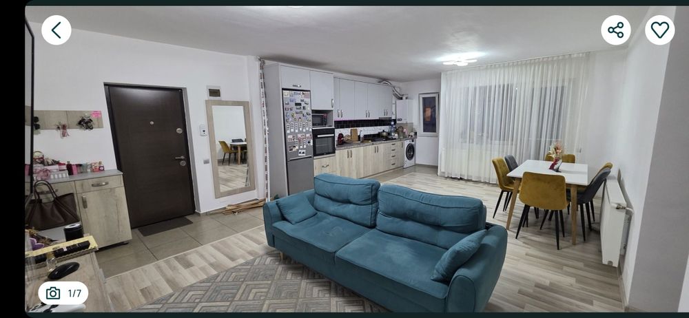 Apartament 57mp  etaj 1 , parcare privata