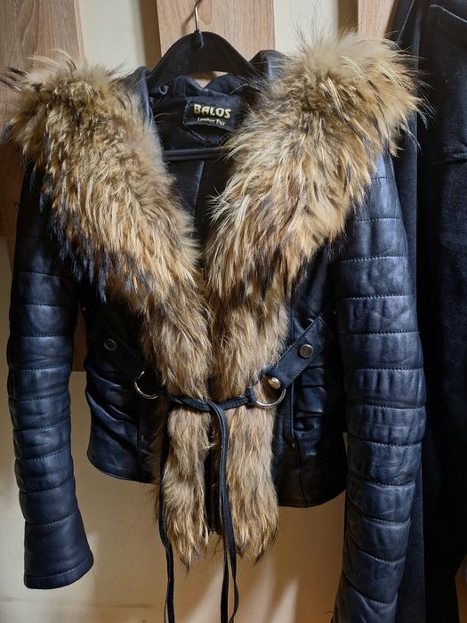 Яке естесвена кожа с яка от лисица