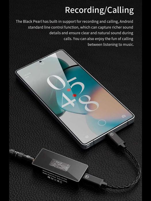 TRN Black Pearl портативный Hi-Fi ЦАП усилитель