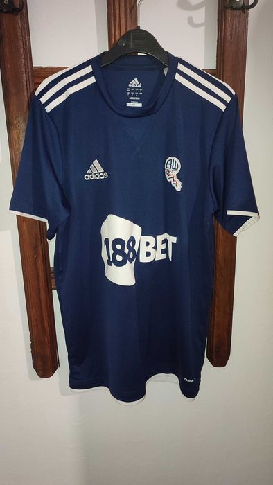 Футболна тениска на Болтън Уондърърс x Adidas 2012-2013, size L