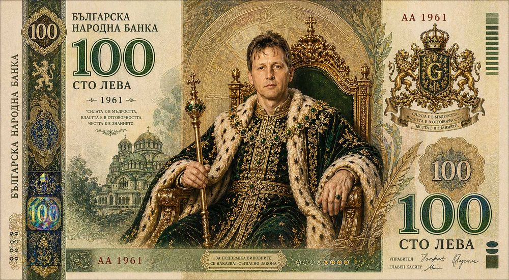 Банкноти по ваша заявка и снимка за рожден ден или годишнина
