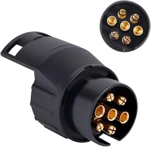 Адаптер преходник за гнездо на ремарке, каравана 7 към 13 пина 12V