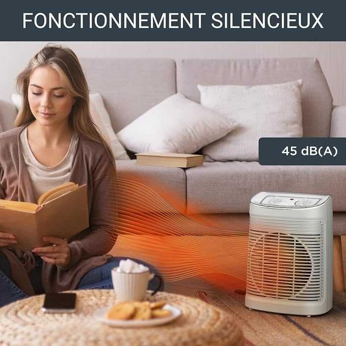 Rowenta Instant Comfort Aqua вентилаторна печка Fast