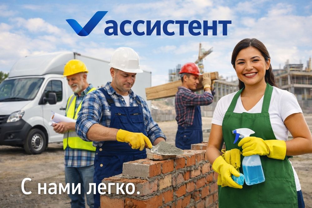 Грузчик разноробочий газель,компания АССИСТЕНТ