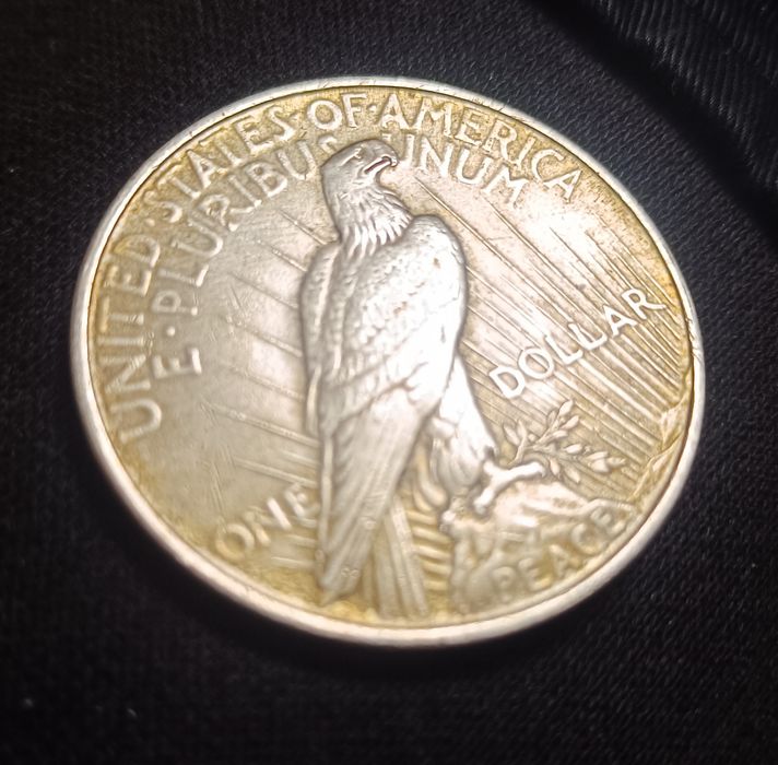 O veche monedă Argint