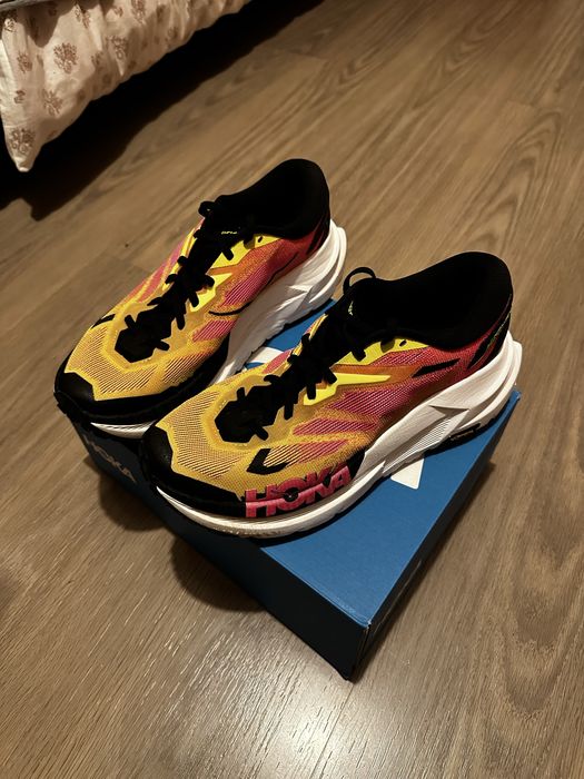 Hoka Mafate X Neon Citrus/Neon Rose/ Хока Мафате Х