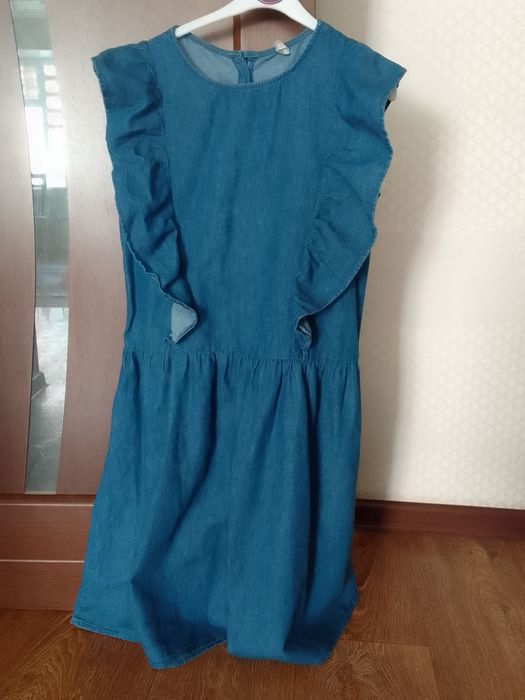 джинсовое платье