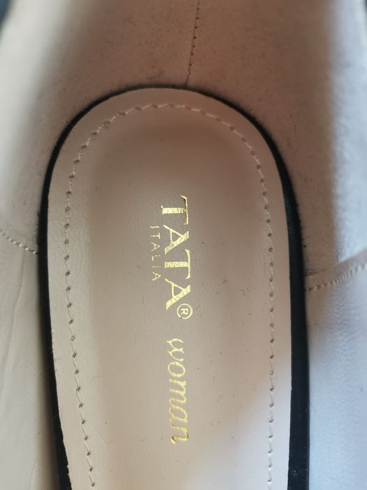 Pantofi noi piele naturala Tata Italia 37