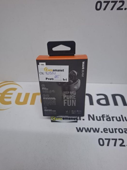 Casti audio in-ear JBL Wave Beam, True Wireless, Bluetooth -N2-