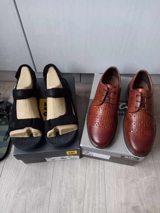 Нови сандали на Ara, CAT и джапанки на Hurley