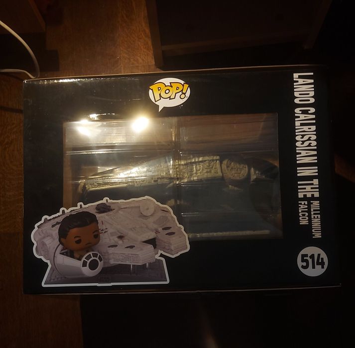 Funko pop lando calrissian in the millennium falcon