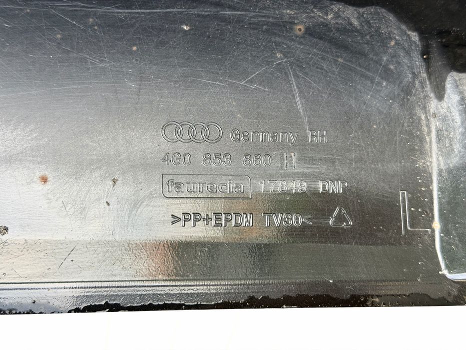 Десен праг AUDI A6 C7.5 Фейслифт S Line 4G0853856M 4G0853860H