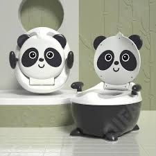 Горшок Panda черно-белый