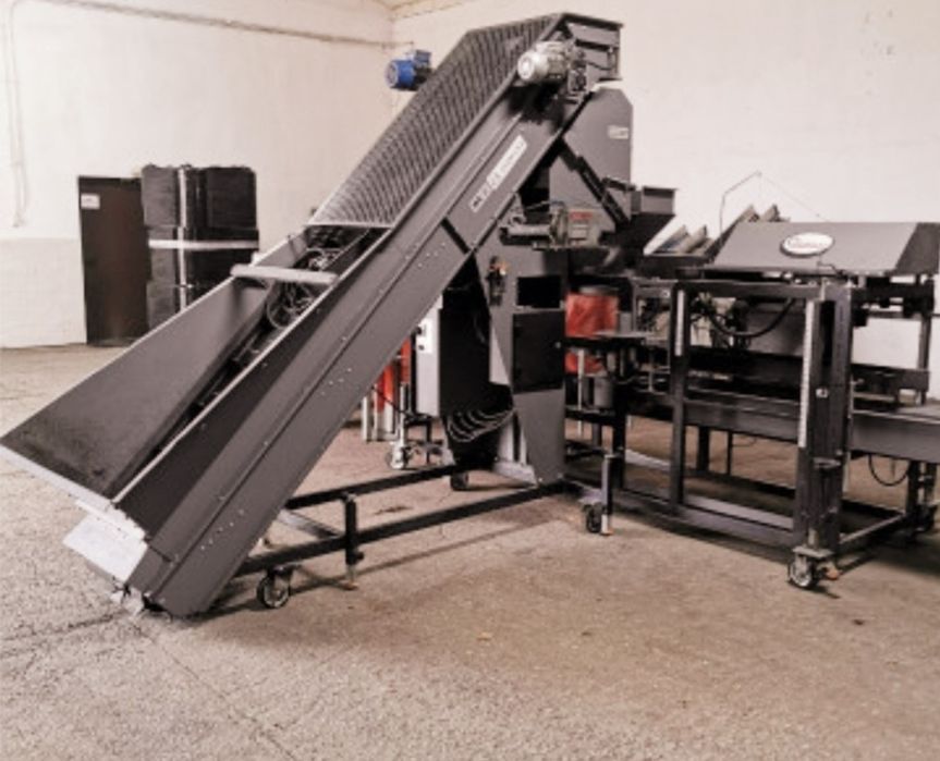 Linie/masina de ambalat legume,cartofi,ceapa