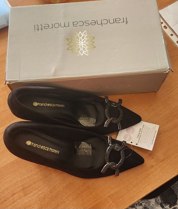 Елегантни дамски обувки на ток Franchesca Moretti
