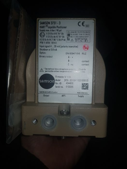 Позиционер датчик