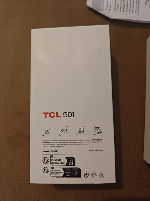 Telefon TCL 501 2/32gb sigilat + cartela sim orange