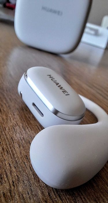 Слушалки Sport Open-Ear Huawei FreeArc, True Wireless, Bluetooth, AI Call Noise Cancellation, IP57, Сив