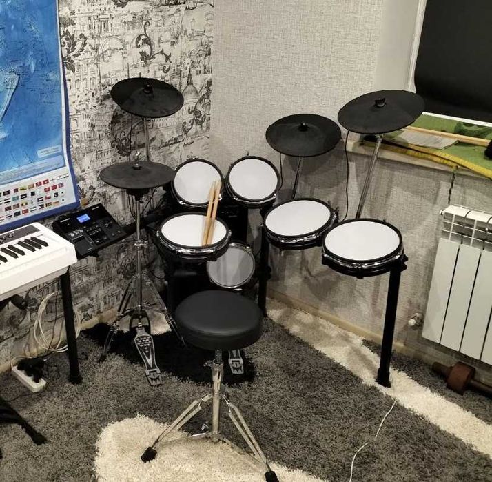 Электронная ударная установка Барабаны Millenium MPS-850 E-Drum Set