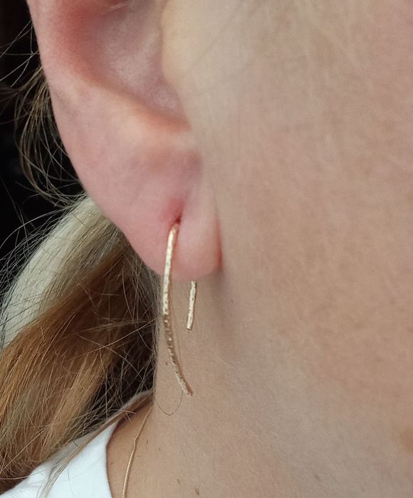 Златни обеци 14 карата