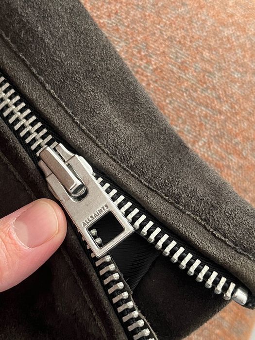 Allsaints jacheta piele/suede - dama