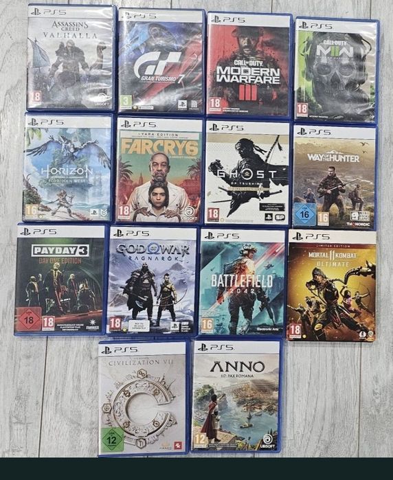 Jocuri Ps5  in stare perfecta!