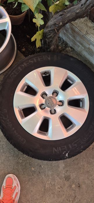 Jante audi R16 cu cauciucuri iarna 225/60