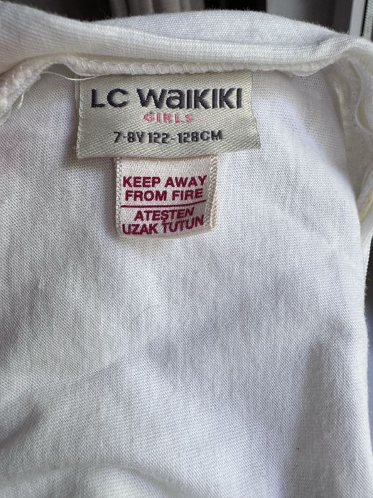 Летнее платье на девочку 7-8 лет